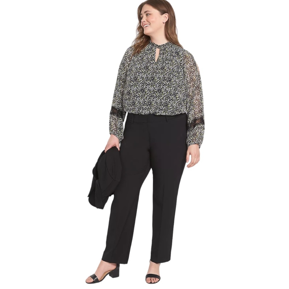 NEW Lane Bryant Black Dress Pants / Trousers Women’s Plus Size 26 R